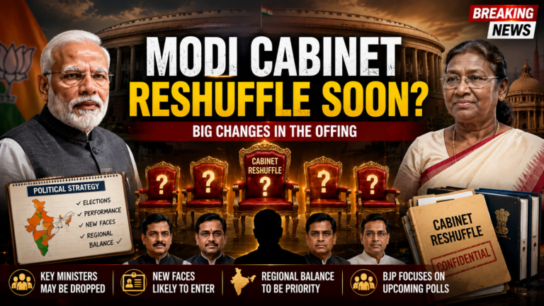 Big Modi Cabinet Reshuffle Soon Key Ministers May Be Dropped