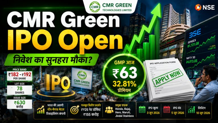 CMR Green IPO Open Today