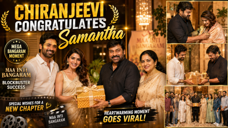 Chiranjeevi’s Special Surprise for Samantha Goes Viral