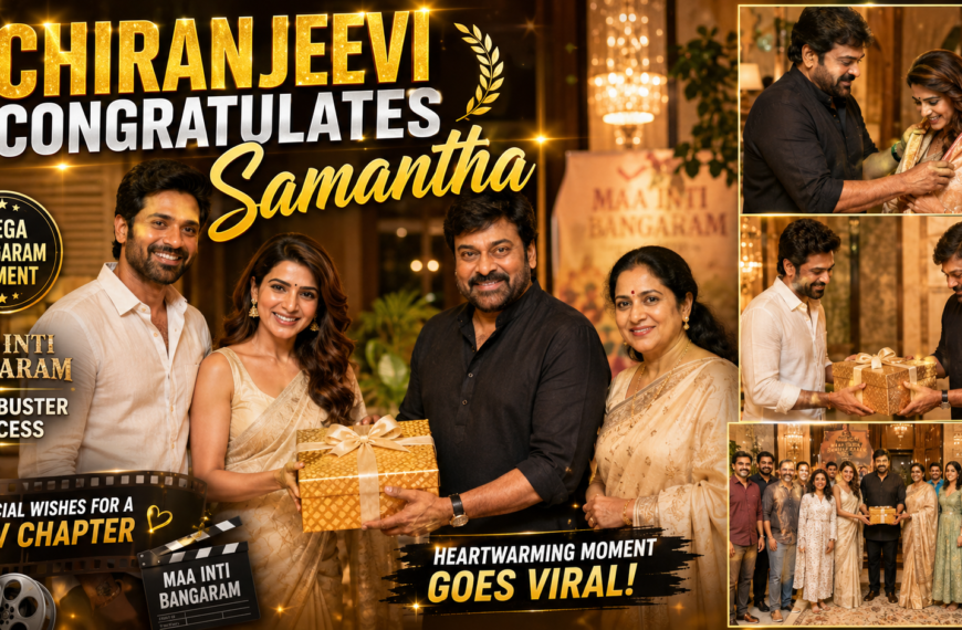 Chiranjeevi’s Special Surprise for Samantha Goes Viral