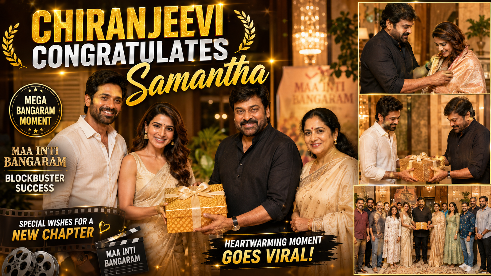 Chiranjeevi’s Special Surprise for Samantha Goes Viral