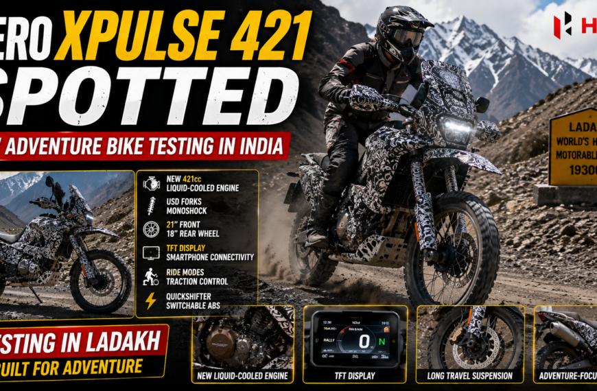 Hero Xpulse 421 Spotted Testing in Ladakh Ahead of Expected 2026 EICMA Debut