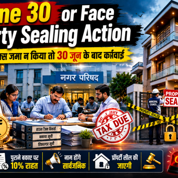 House Tax Alert Pay Before June 30 or Face Property Sealing Action