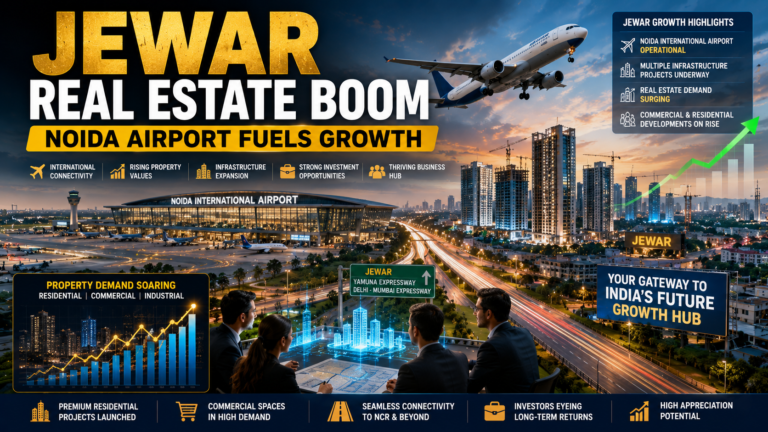 Noida International Airport Sparks Real Estate Boom in Jewar, Property Demand Surges
