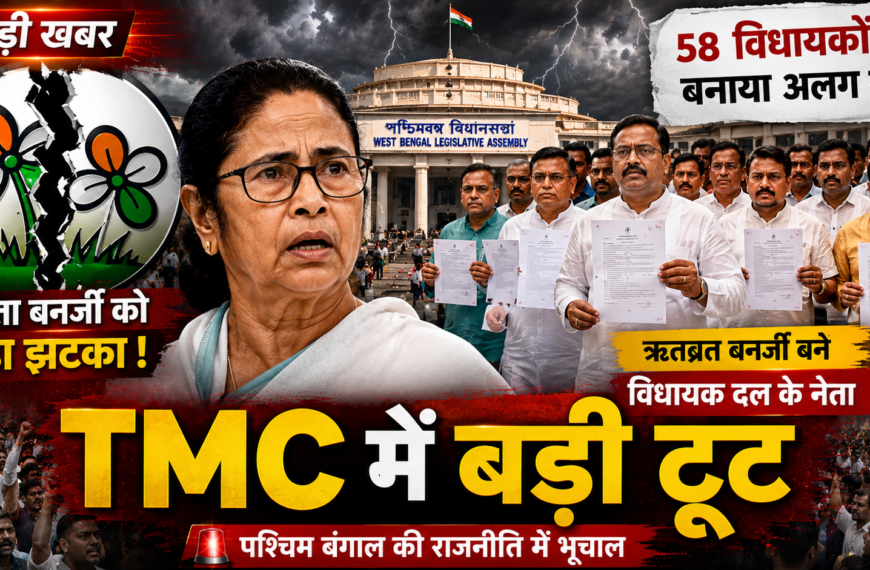 Ritabrata Banerjee Leads Rebel TMC Camp After Support From 58 MLAs