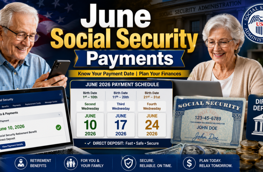 Social Security June 2026 Payments: Check Your Deposit Date and Eligibility Details