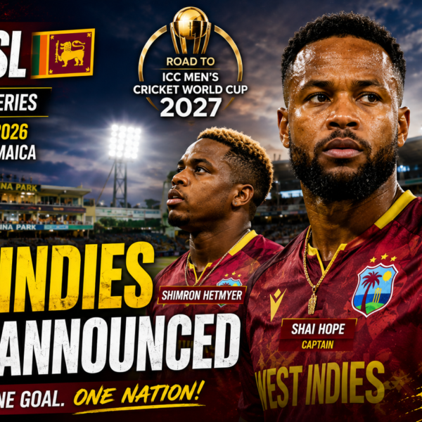 West Indies Name Squad for Sri Lanka ODIs