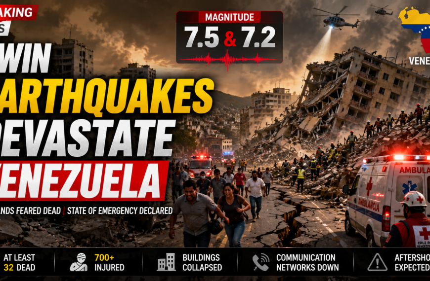 earthquake in venezuela