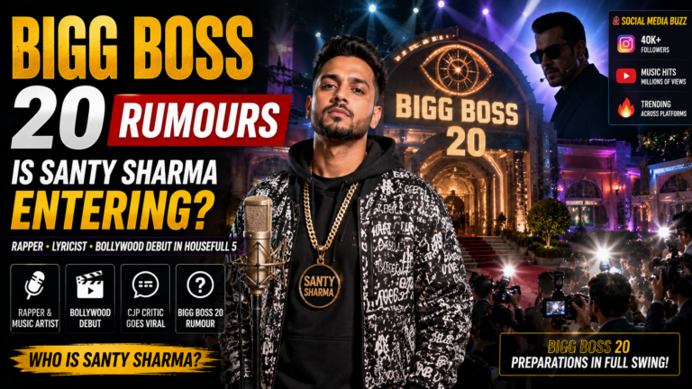 santy sharma bigg boss