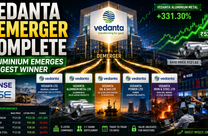 vedanta power share price