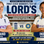 England vs India Women's Test Live Historic First Match at Lord's Begins