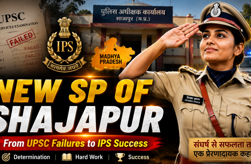 IPS Priyanka Shukla Becomes Shajapur SP