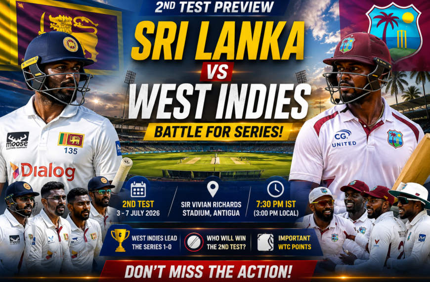 Sri Lanka vs West Indies Windies Win 1st Test by an Innings and 217 Runs