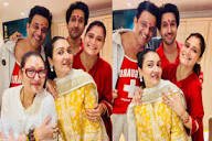 Govinda Family Raksha Bandhan गोविंदा के बिना सुनीता संग कृष्णा-आरती ने मनाई राखी