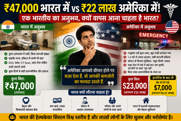 India vs US Healthcare