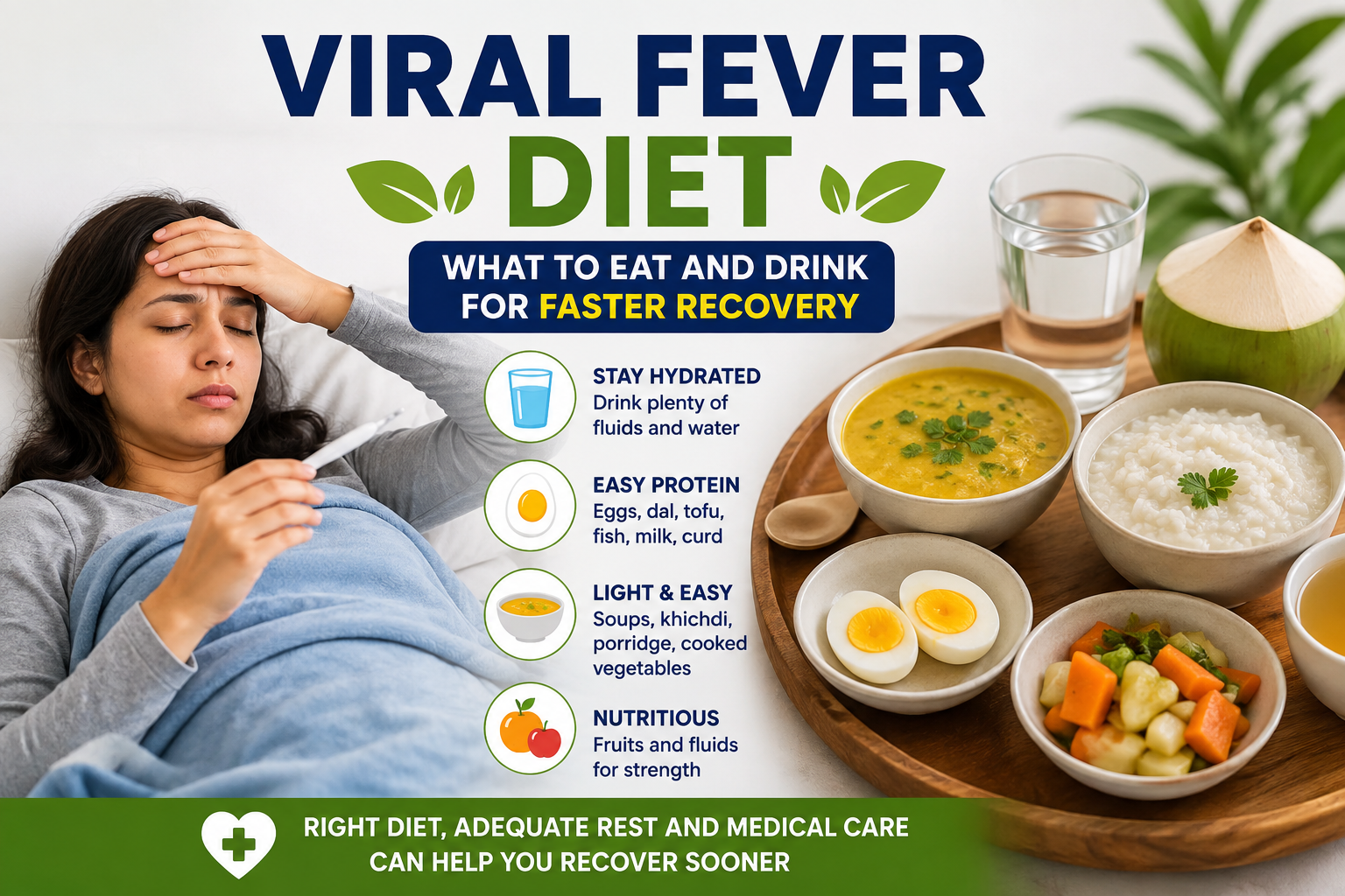 Viral Fever Diet జ్వరం ఉన్నప్పుడు ఏం తినాలి డాక్టర్ల బెస్ట్ సలహాలు