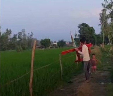 Amazing Achievement by a Farmer’s Son! Builds a Wireless-Controlled Airplane Model for Just ₹15,000