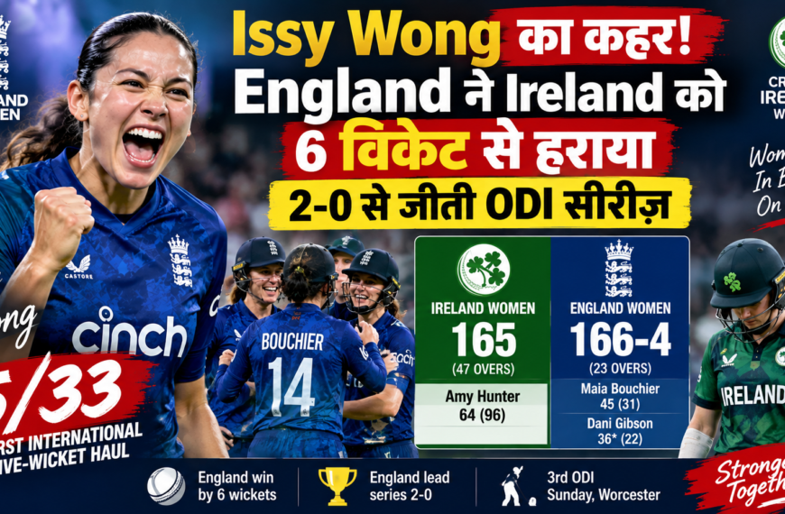 England vs Ireland