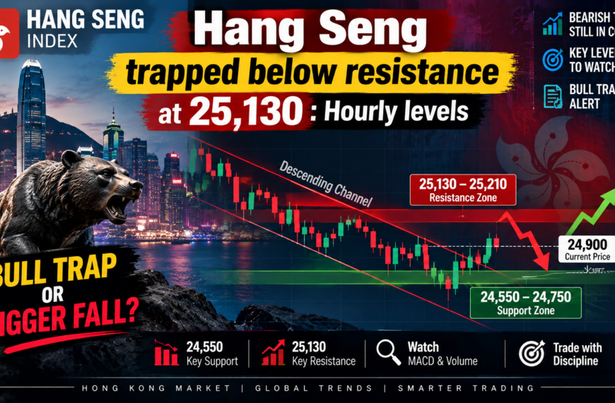 Hang Seng Index 25,130 पर बड़ा Resistance, आगे क्या होगा