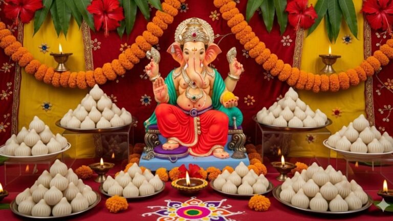 Ganesh Chaturthi 2026 Quotes WhatsApp पर शेयर करें ये खूबसूरत Wishes