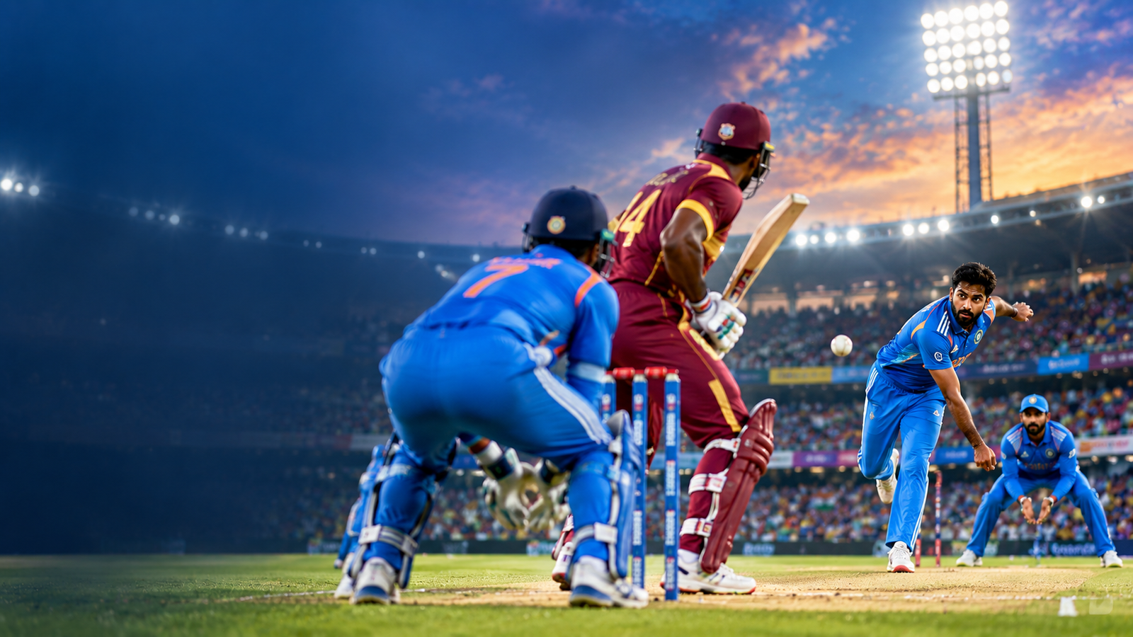 IND vs WI 2nd ODI Live India Hunt for Early Wicket