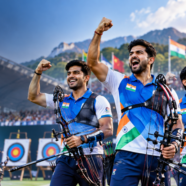 India Wins Third Archery Gold at Asian Games 2026