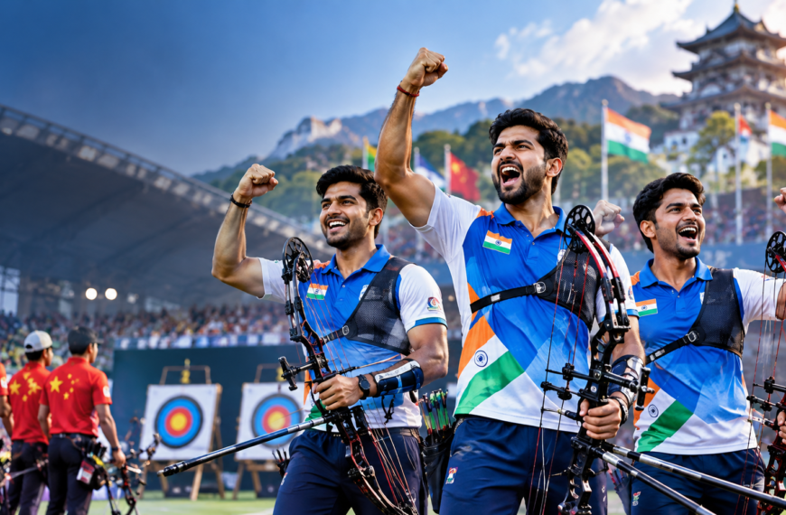 India Wins Third Archery Gold at Asian Games 2026