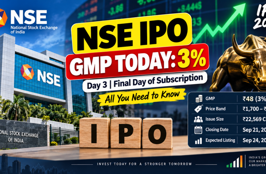 NSE IPO GMP Today