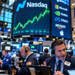 Nasdaq Hits Record High as Tech Stocks Rally