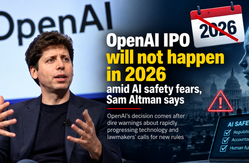 OpenAI IPO Delay Explained Sam Altman Talks Safety, Regulation and AI Risks