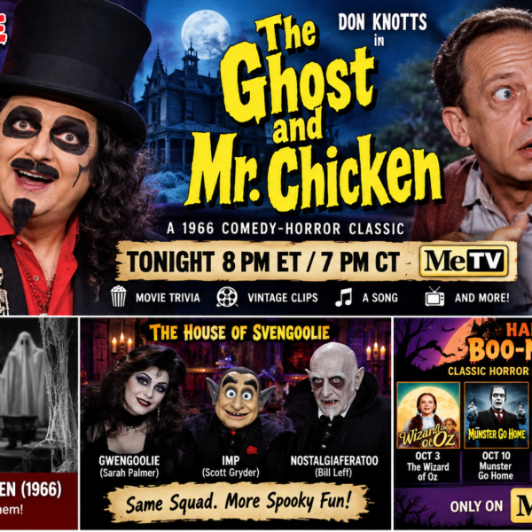 Svengoolie Airs The Ghost and Mr. Chicken Tonight on MeTV