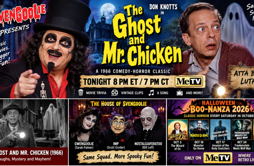 Svengoolie Airs The Ghost and Mr. Chicken Tonight on MeTV