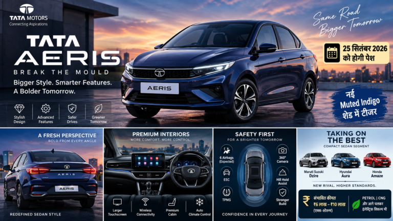 Tata Aeris Launch Date 25 सितंबर को होगी पेश