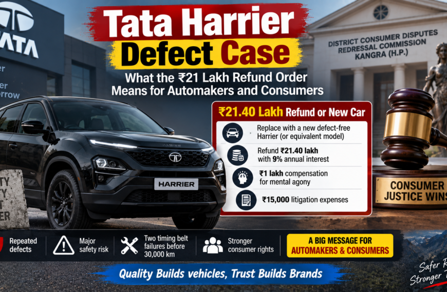 Tata Harrier Defect Case