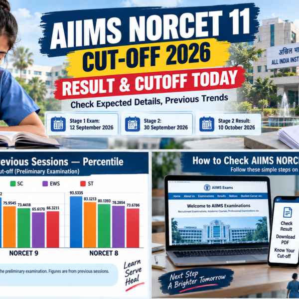 norcet 11 result