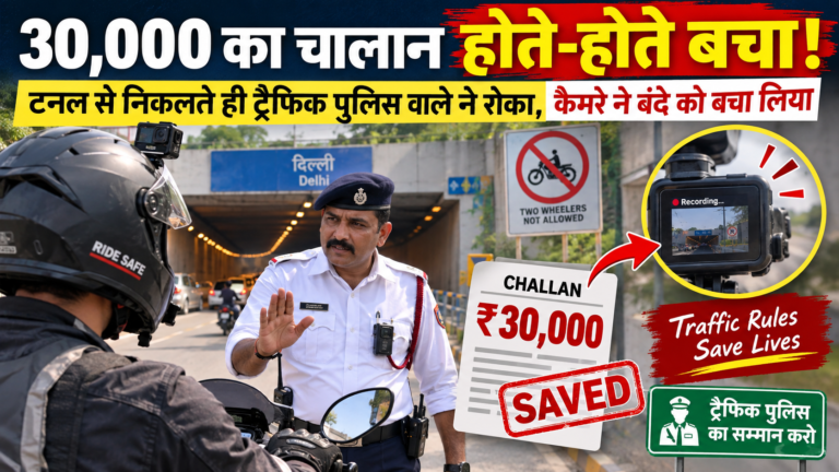 ₹30 हजार का चालान होते-होते बचा, देखें पूरा मामला
