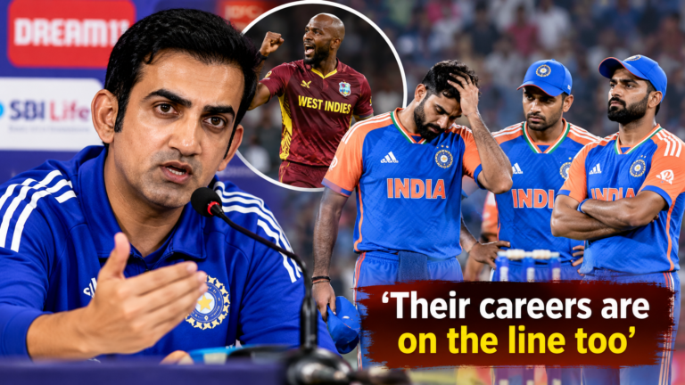 Gautam Gambhir sends a strong message to India's bowlers after West Indies' six-wicket win in the second T20I, highlighting bowling struggles, Roston Chase's brilliant spell and the need for a better bat-ball balance.