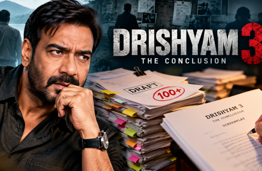 Ajay Devgn की Drishyam 3: 100 से ज्यादा ड्राफ्ट के बाद तैयार हुई कहानी