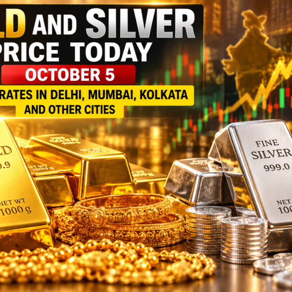 Gold Price Today October 5: 24K, 22K Gold Rates in India