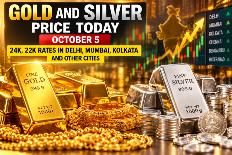 Gold Price Today October 5 24K, 22K Gold Rates in India