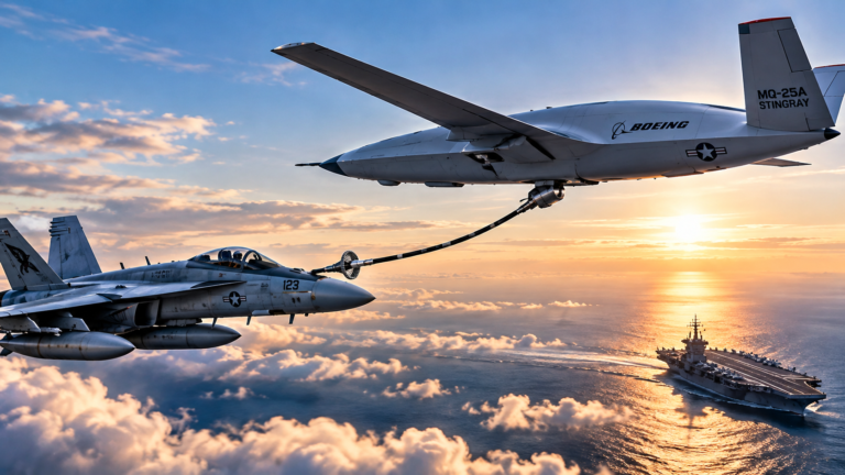 Golden Hour Midair Refueling