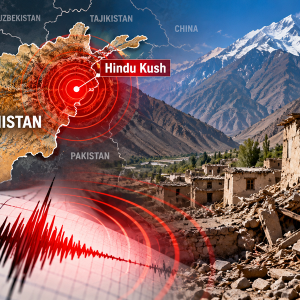 5.44 Magnitude Earthquake Jolts Afghanistan