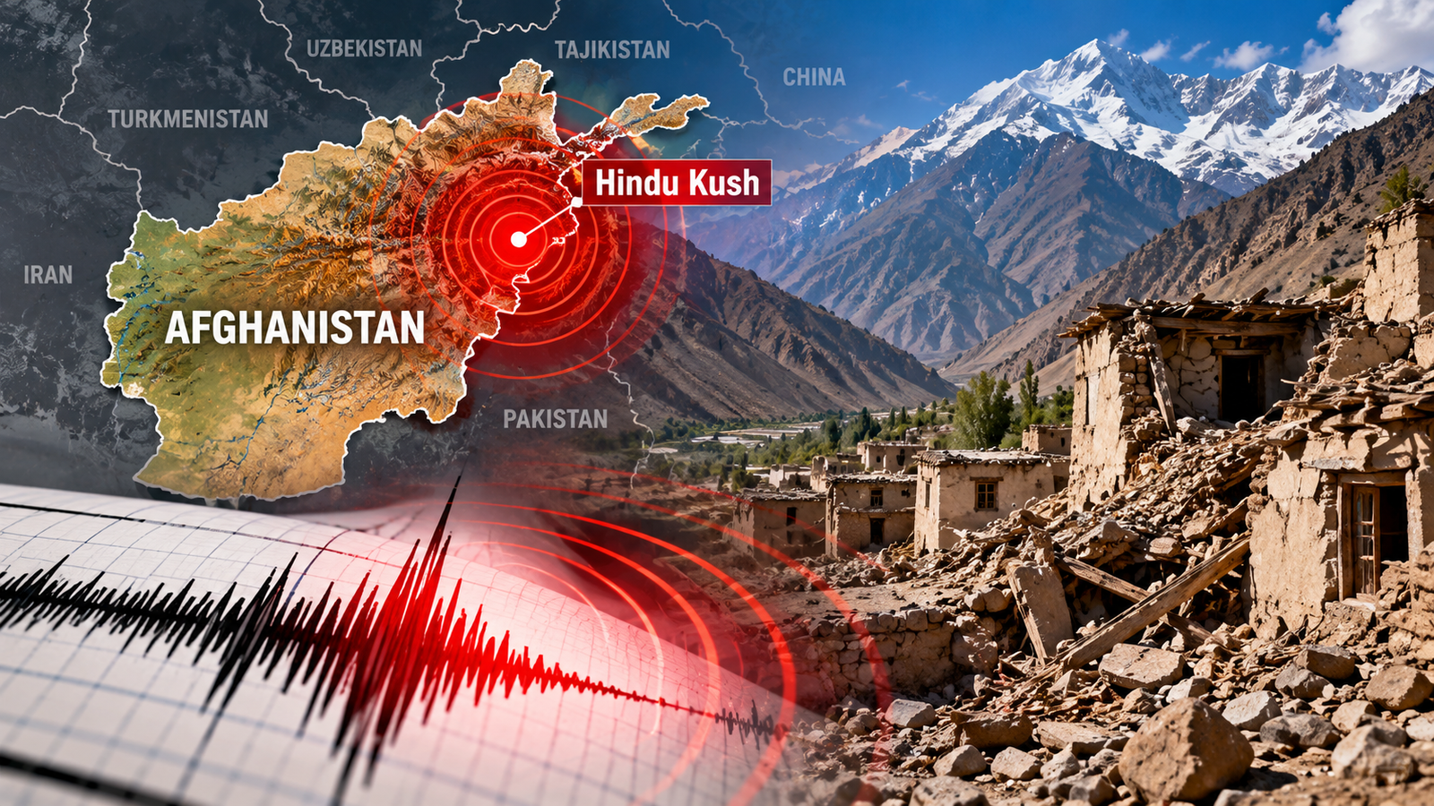 5.44 Magnitude Earthquake Jolts Afghanistan