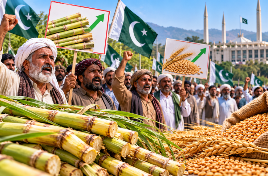Pakistani Farmers’ Protest Against Rising Crop Prices