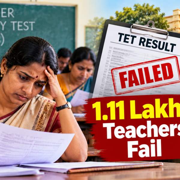 TET Results_ 1.11 Lakh Teachers Failed