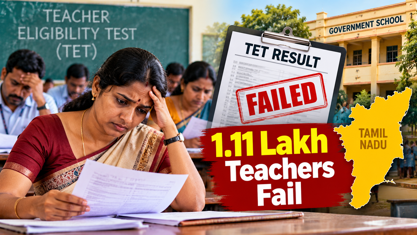 TET Results_ 1.11 Lakh Teachers Failed