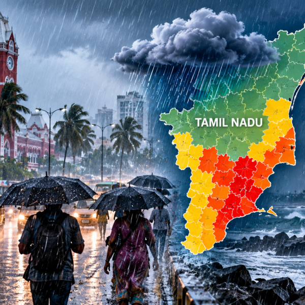 Tamil Nadu Rain Alert: 29 Districts Face Heavy Rain Warning