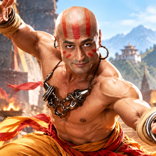 Temple Warrior’s Fiery Stance (1)