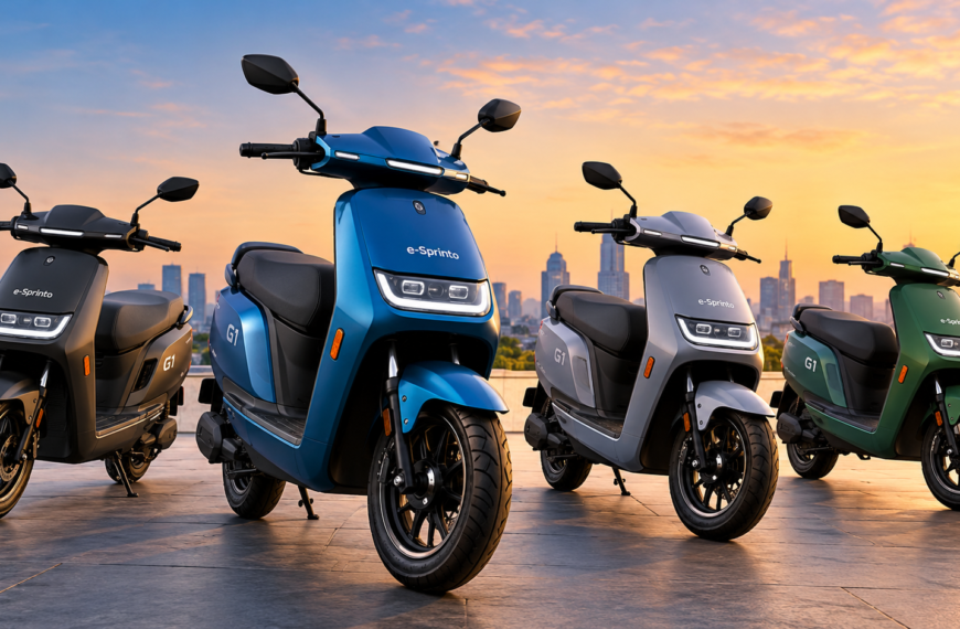 e-Sprinto G1 Electric Scooter Launched at ₹89,999